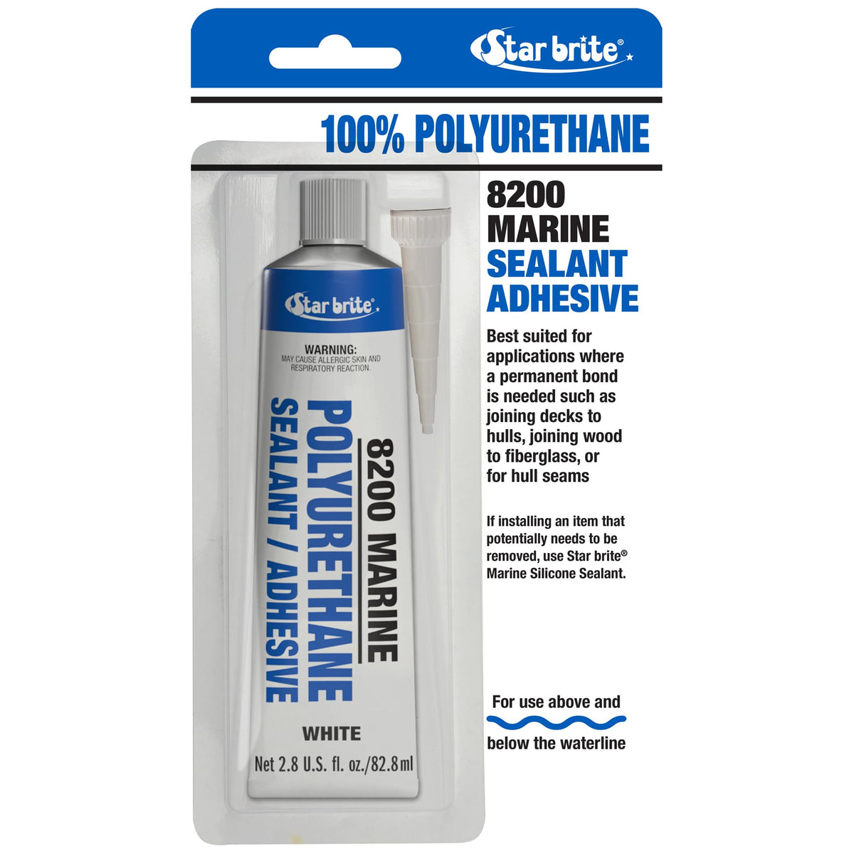 STAR BRITE 083301 STAR BRITE Polyurethane Sealant & Adhesive, White