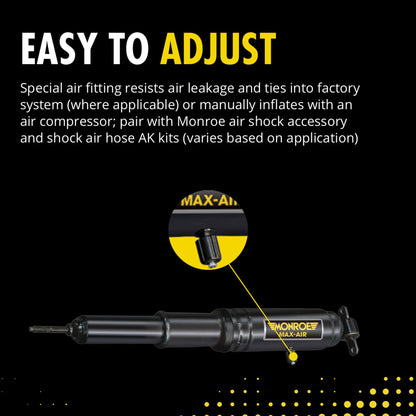 MONROE MA815 Monroe Max-Air MA815 Air Adjustable Air Shock Absorber Pack of 2 for Mercury Grand Marquis