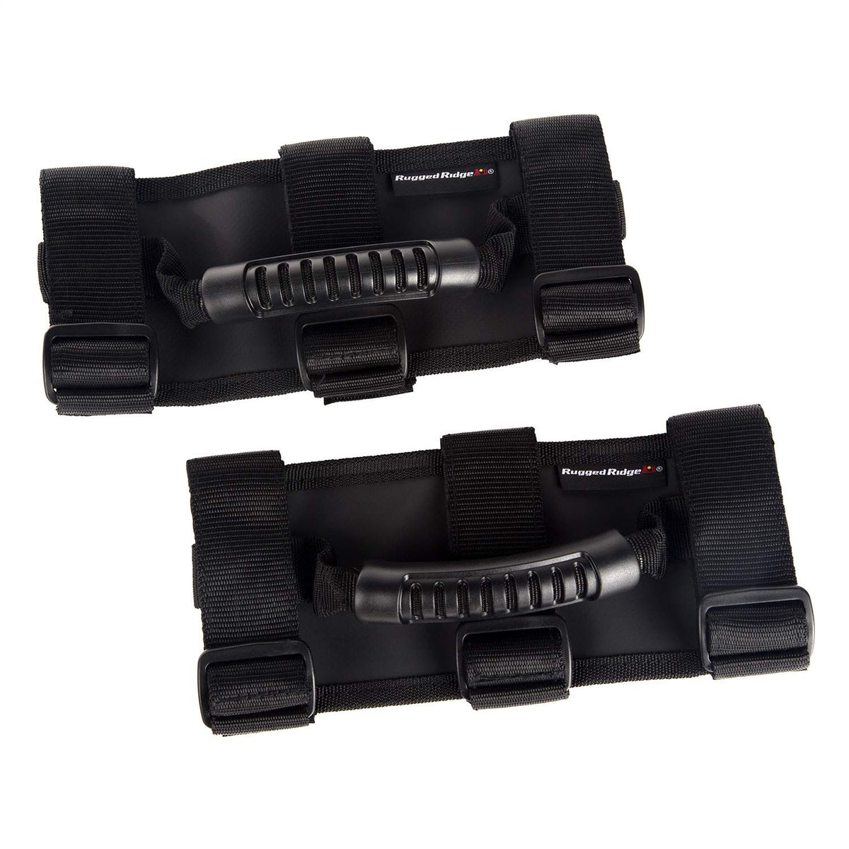 RUGGED RIDGE 13505.04 Rugged Ridge 13505.04 Ultimate Grab Handle Kit, Black; 55-Current Jeep CJ/Wrangler / 20-Current Gladiator