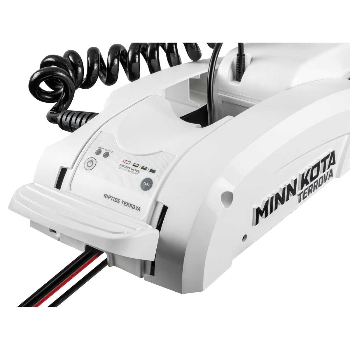 MINN KOTA 1363770 Minn Kota Riptide Terrova Bow-Mount Electric Trolling Motor with GPS, Spot-Lock – 55 Lb. Thrust, 54 In. Shaft, Saltwater
