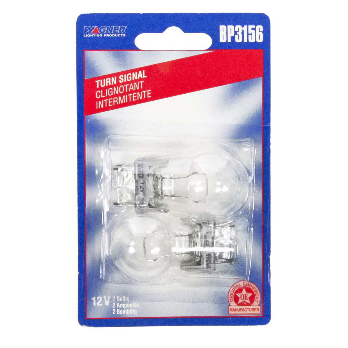 WAGNER BP3156 Wagner Lighting BP3156 Standard Multi-Purpose Light Bulb Card of 2