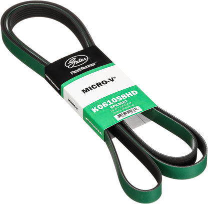 Gates K061058HD FleetRunner Micro-V Serpentine Drive Belt