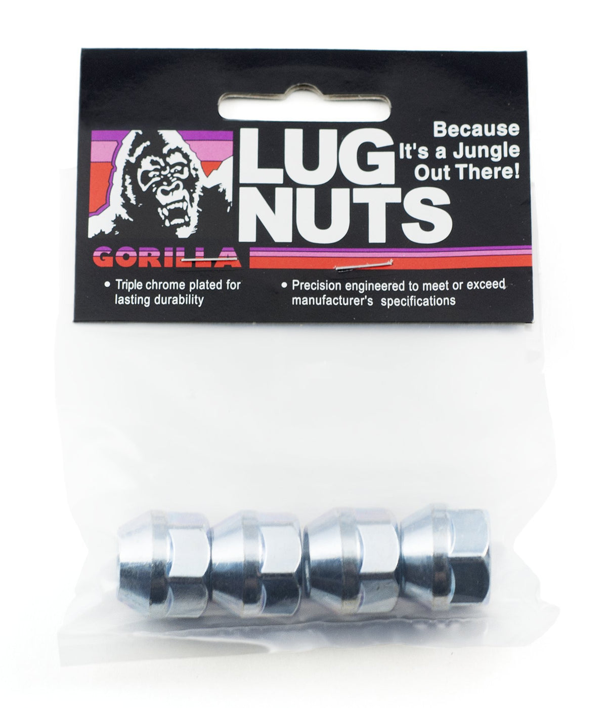 GORILLA 40047B Gorilla Automotive 40047B Acorn Bulge Open End Lug Nuts (14mm x 1.50 Thread Size)
