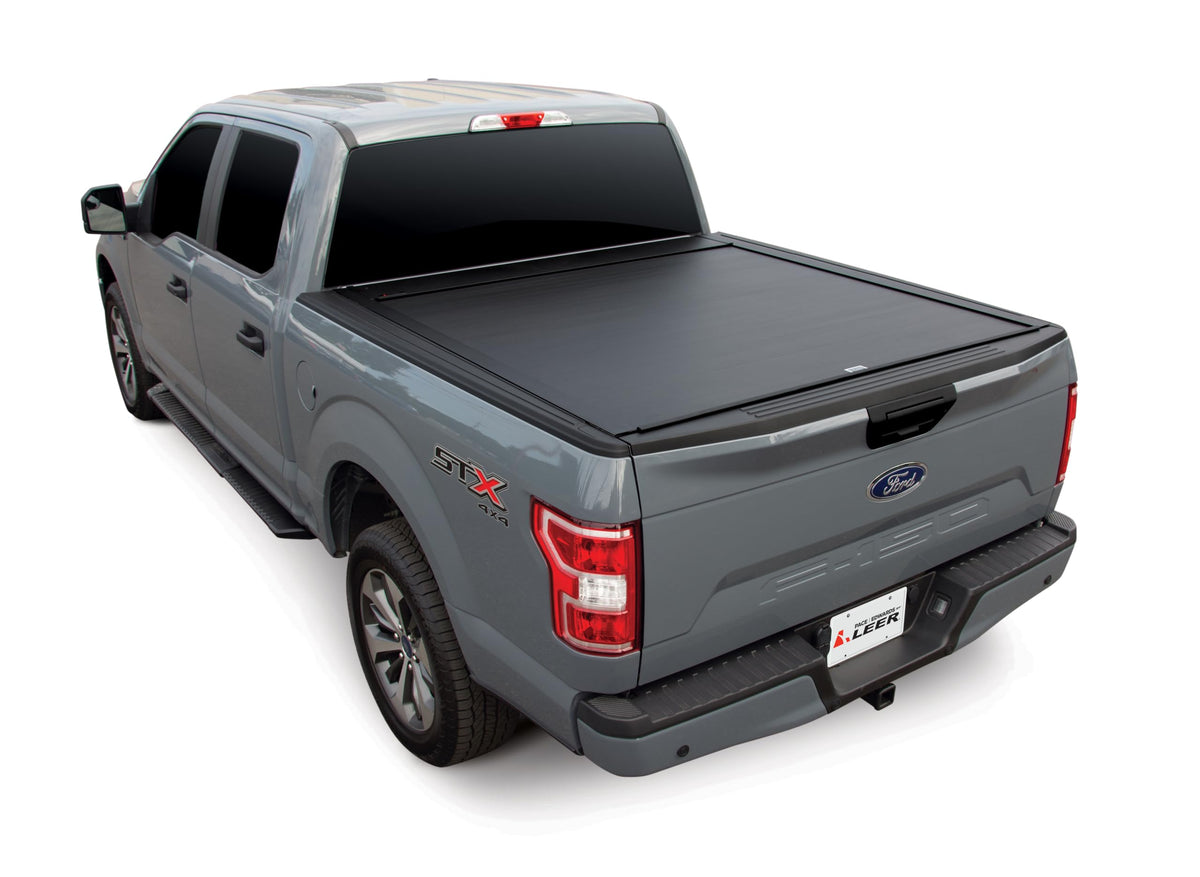 PACE EDWARDS M-BLF172 Pace Edwards BedLocker Retractable Tonneau Cover for 2021-2026 Ford F-Series LightDuty, 6' 5" Truck Bed