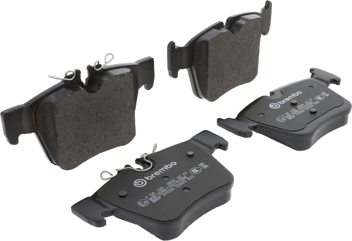 BREMBO P50133 Brembo P50133 Low-Met Rear Disc Brake Pad Set MERCEDES-BENZ OE# A0004205200