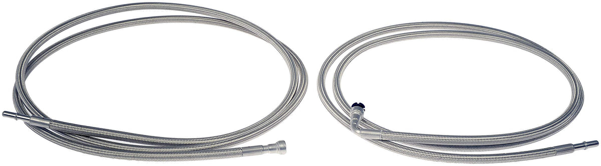 DORMAN 819-875 Dorman 819-875 Front Flexible Stainless Steel Braided Fuel Line Compatible with Select Chevrolet/GMC Models (OE FIX)