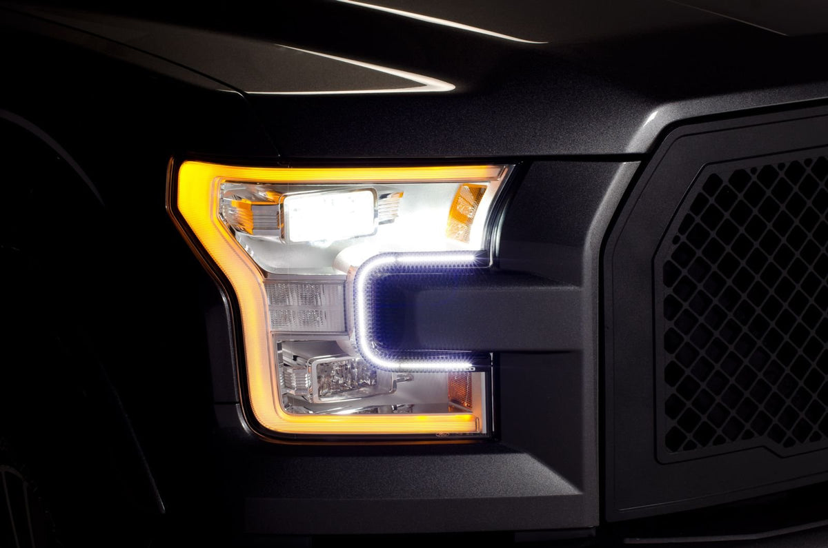 PUTCO 290150TB Putco 290150TB Black SwitchBack G3 LED Dayliner Kit for Ford F150