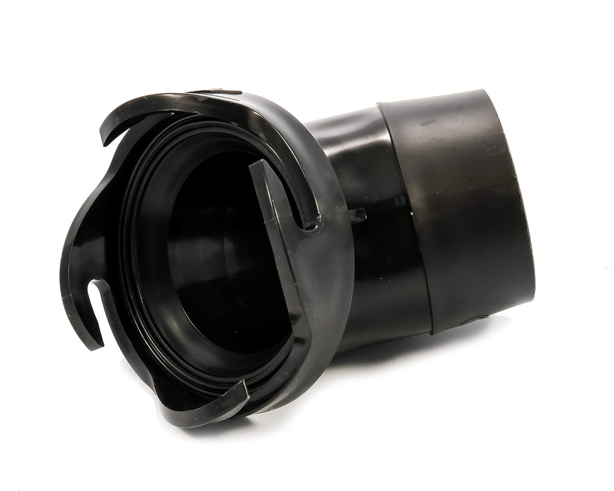 CAMCO 39403 Camco 39403 45 Degree Hose Adapter Sewer Fitting,Black,3 Inch