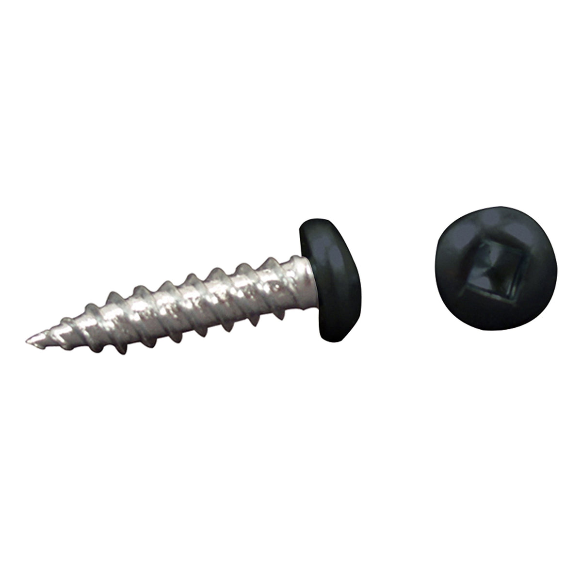AP PRODUCTS 012-PSQ500BL 8X3/4 AP Products 012-PSQ500 BL 8 X 3/4 Black Finish #8 Pan Head Screw, 3/4" / Pack of 500