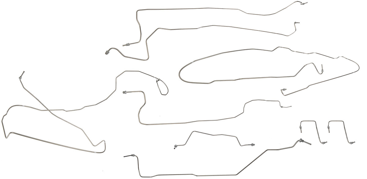 DORMAN 919-101 Dorman 919-101 Stainless Steel Brake Line Kit Compatible with Select Chevrolet/GMC Models (OE FIX)