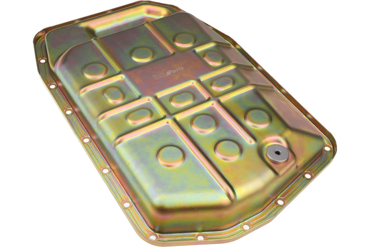 URO Parts 24117507556 Transmission Oil Pan, Includes Drain Plug