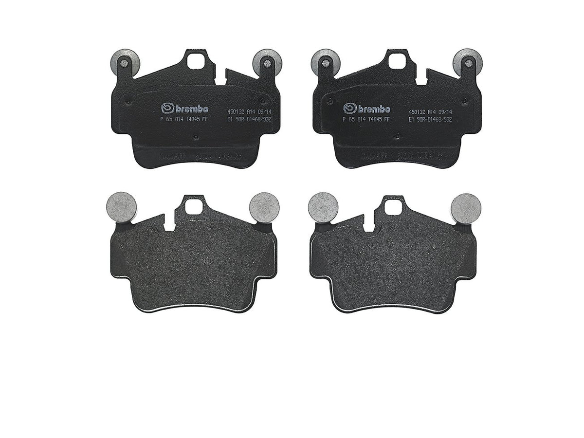 BREMBO P65014 Brembo P65014 Low-Met Front Disc Brake Pad Set PORSCHE OE# 99735193905