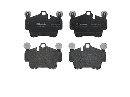 BREMBO P65014 Brembo P65014 Low-Met Front Disc Brake Pad Set PORSCHE OE# 99735193905
