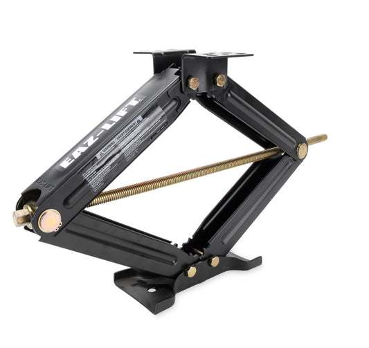 CAMCO 48820 Camco EAZ-Lift 24-inch RV Stabilizing Scissor Jacks, Features a 5,000 lb Load Capacity - Heavy-Duty Steel Construction – Set of 2 (48820)