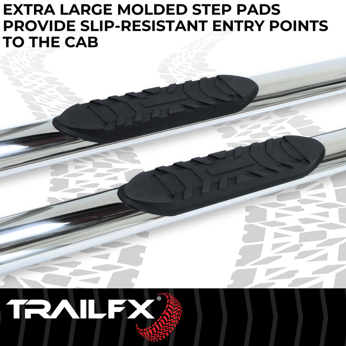 TRAILFX A1529S Trailfx A1529S 4'' OVAL STRAIGHT BAR RP