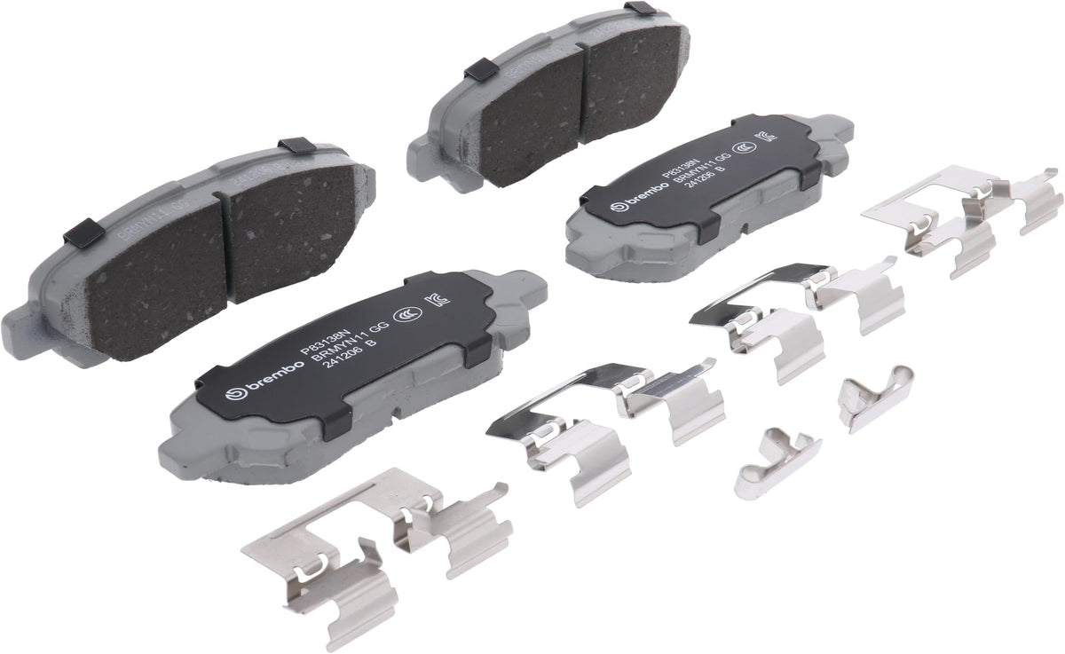 BREMBO P83138N Brembo P83138N Premium Ceramic Rear Disc Brake Pad Set TOYOTA/TOYOTA (GAC) OE# 0446648120