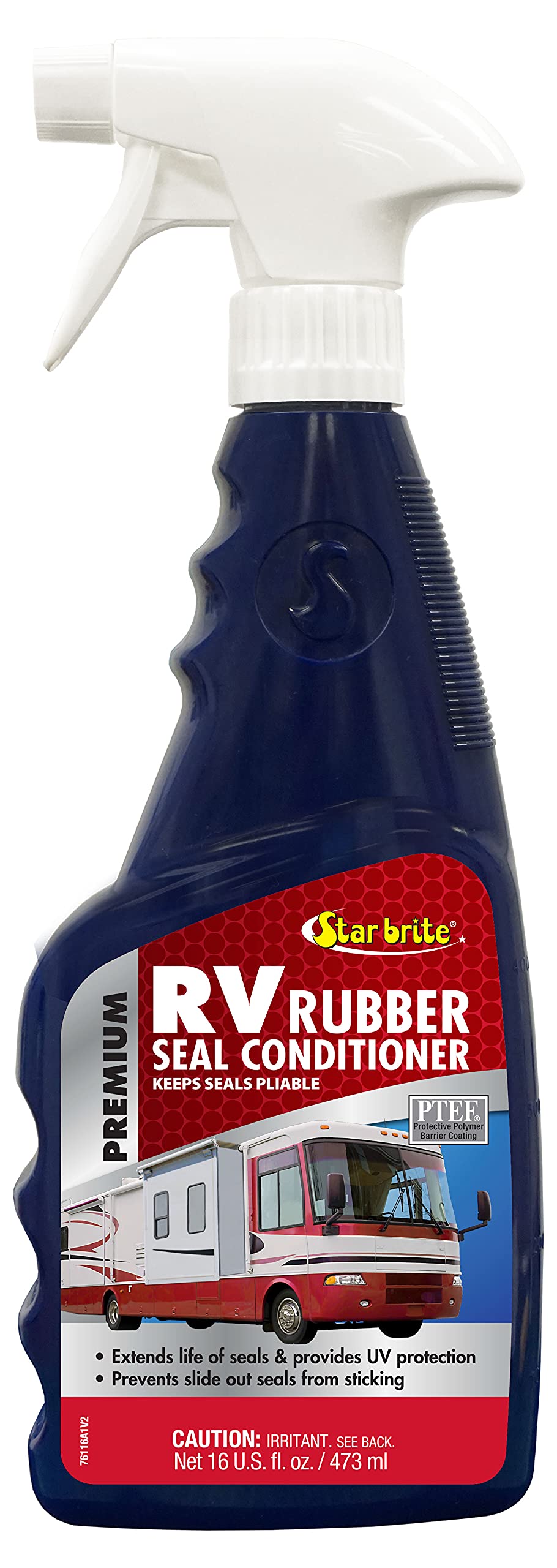 STAR BRITE 076116 STAR BRITE Premium RV Rubber Seal Conditioner - UV & Weather Resistant