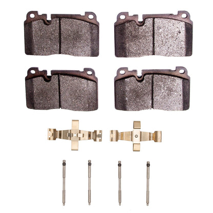 Dynamic Friction 1551-1663-01 ADVANCED PADS-CERAMIC W/HDW