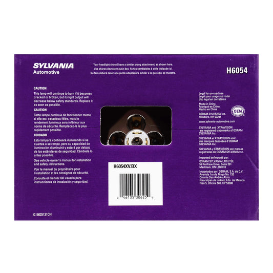 SYLVANIA H6054XV.BX SYLVANIA - H6054 XtraVision Sealed Beam Headlight - Halogen Headlight Replacement 142x200 - Delivers More Down Road Visibility (Contains 1 Bulb)