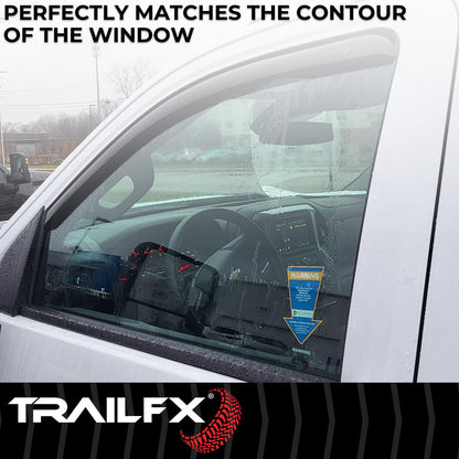 TrailFX 2446IC in-Channel Window Vents Rainguards