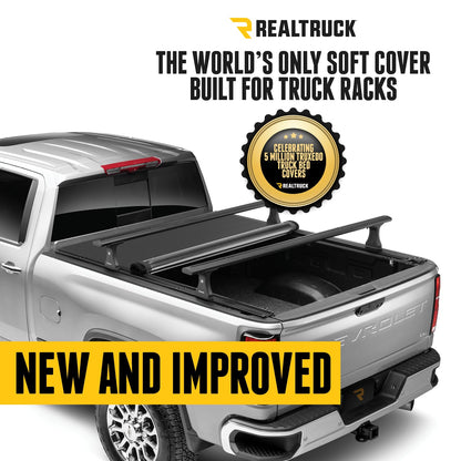 TRUXEDO 1230616 RealTruck TruXedo Pro X15 TS Soft Roll Up Truck Bed Tonneau Cover | 1230616 | Fits 2017-2024 Honda Ridgeline 5' 4" Bed (64.8")