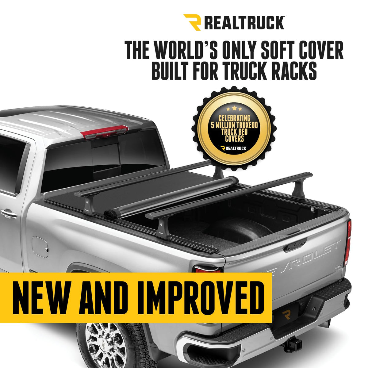 TRUXEDO 1231116 RealTruck TruXedo Pro X15 TS Soft Roll Up Truck Bed Tonneau Cover | 1231116 | Fits 2019-2023 Ford Ranger 6' 1" Bed (73.2")