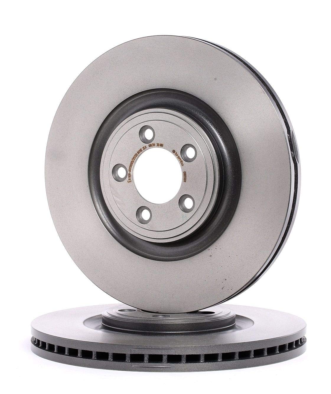 BREMBO 09B55611C02 Brembo 09.B556.11 UV Coated vented Front Brake Rotor JAGUAR OE# C2C25337