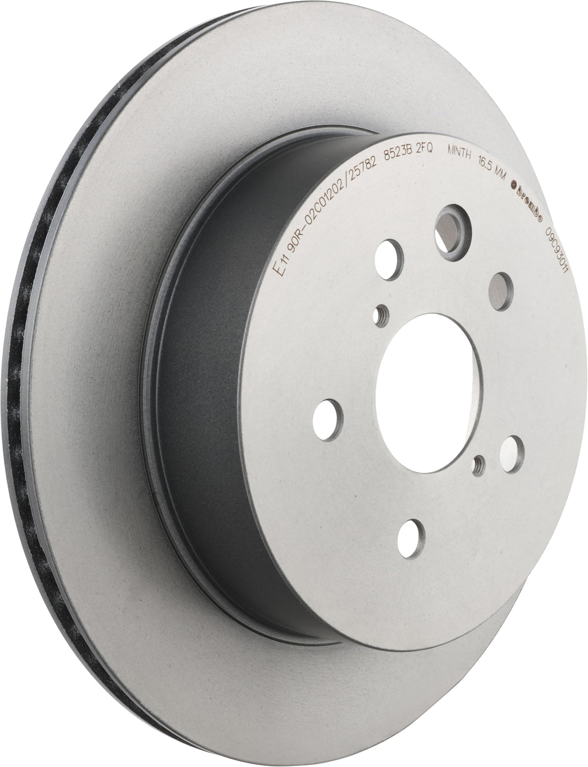 BREMBO 09C93011C02 Brembo 09.C930.11 UV Coated vented Rear Brake Rotor LEXUS/TOYOTA OE# 4243130290