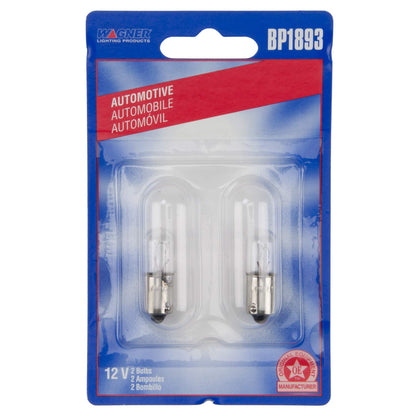 WAGNER BP1893 Wagner Lighting BP1893 Standard Multi-Purpose Light Bulb Card of 2