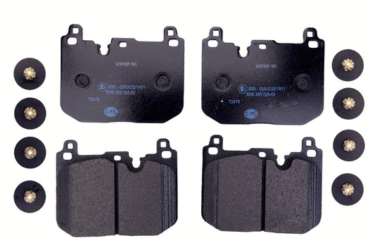 HELLA 355025621 Hella 355025621 BRAKE PAD SET DISC BRAKE