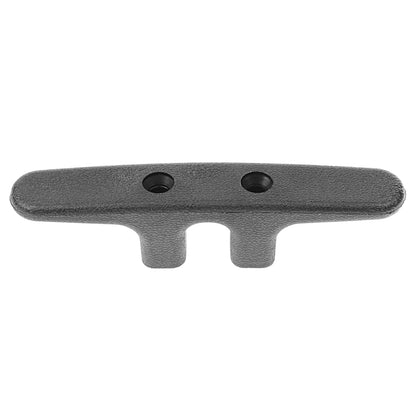 T-H MARINE BE-HA-54036-DP T-H Marine 4.5 in Nylon Dock Cleat – High-Impact Black Nylon Mooring Cleat for Boats, Docks, Kayaks, and Canoes – UV Resistant Low-Profile Tie-Down Hardware