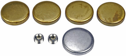 DORMAN 567-017 Dorman 567-017 Amc Brass Expansion Plug Kit, 5 Expansion Plugs, 2 Pipe Plugs Compatible with Select American Motors/International/Jeep Models