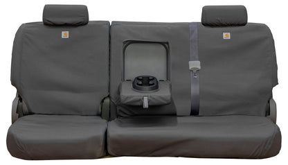 Covercraft SSC8375CAGY Covercraft-SSC8375CAGY Carhartt SeatSaver Second Row Custom Fit Seat Cover for Select Chevrolet/GMC Models - Duck Weave (Gravel)