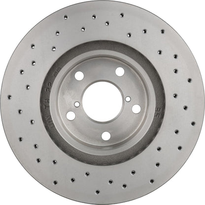 BREMBO 0956742XC02 Brembo 09.5674.2X Xtra UV Coated vented drilled Front Brake Rotor SUBARU/TOYOTA OE# 26300AE071