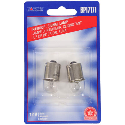 WAGNER BP17171 Wagner Lighting BP17171 Standard Multi-Purpose Light Bulb Card of 2