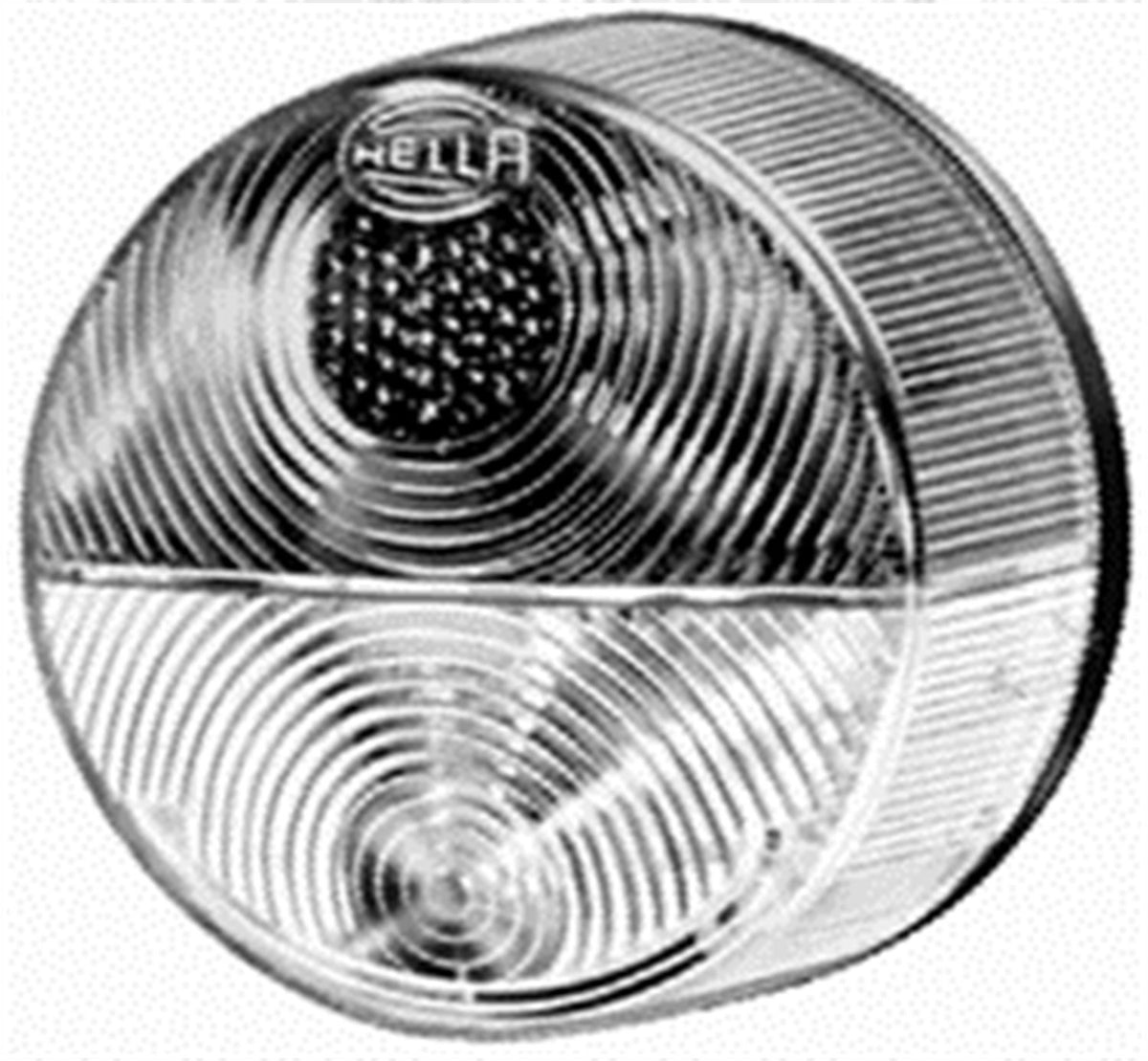 Hella 003185031 Series Amber and White Turn Signal and Side