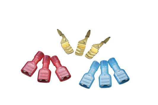 WIRTHCO 30800 Battery Doctor WirthCo 30800 Patented Fuse Tap Kit for ATM Mini-Blade Fuses, 3 Taps with 6 Slip-On Terminals