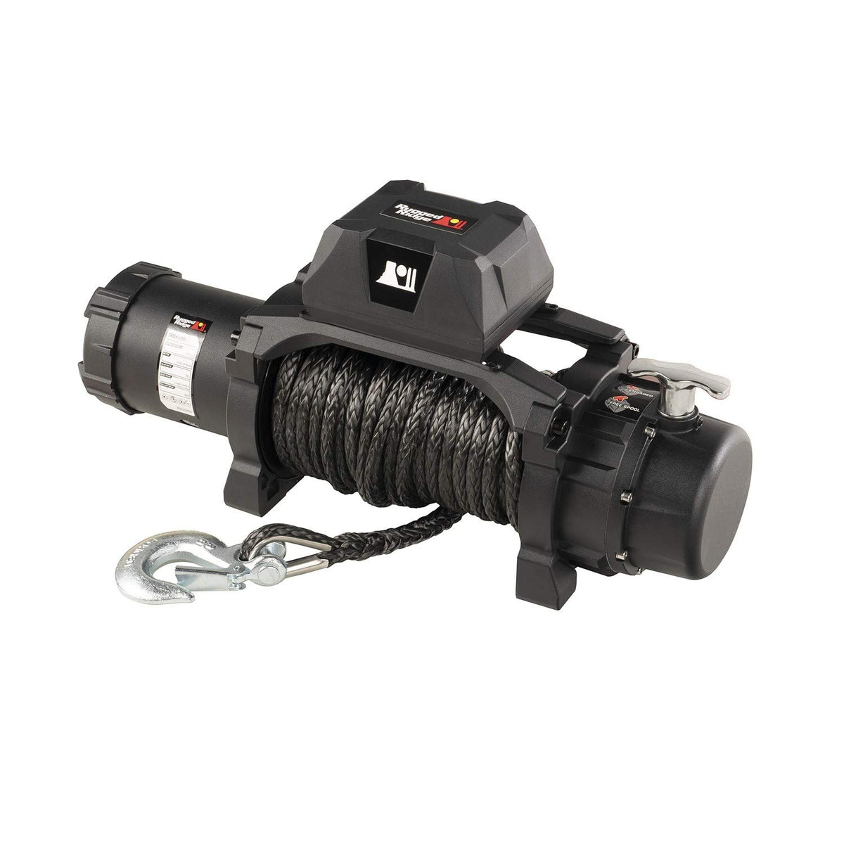 RUGGED RIDGE 15100.08 Rugged Ridge | Trekker Winch, 10,000 LBS, Synthetic Rope, IP68 Waterproof, Wireless | 15100.08