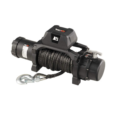 RUGGED RIDGE 15100.08 Rugged Ridge | Trekker Winch, 10,000 LBS, Synthetic Rope, IP68 Waterproof, Wireless | 15100.08