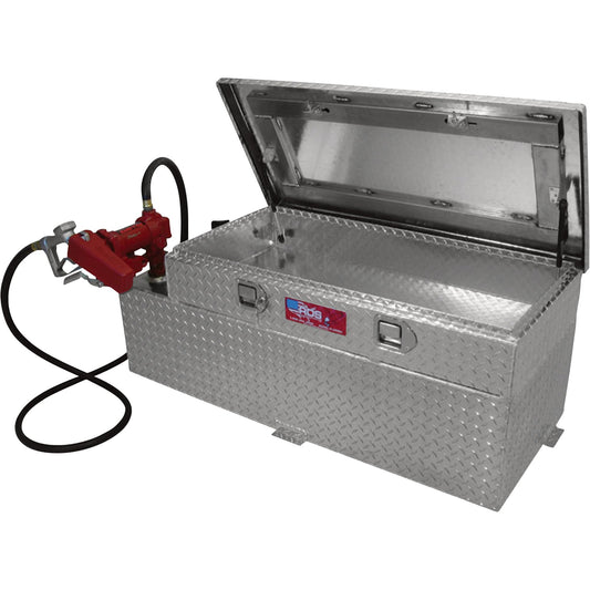 RDS MFG INC 71789 RDS MFG INC RDS 71789 Rectangular Auxiliary/Transfer Combo Fuel Tank and Tool - 51 Gallon Capacity