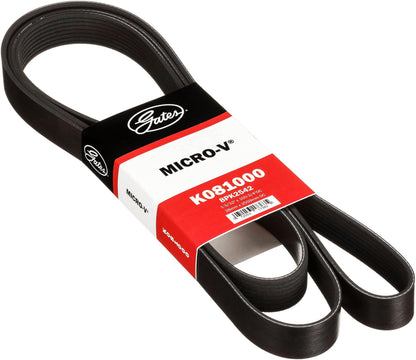 Gates K081000 Micro-V Serpentine Drive Belt