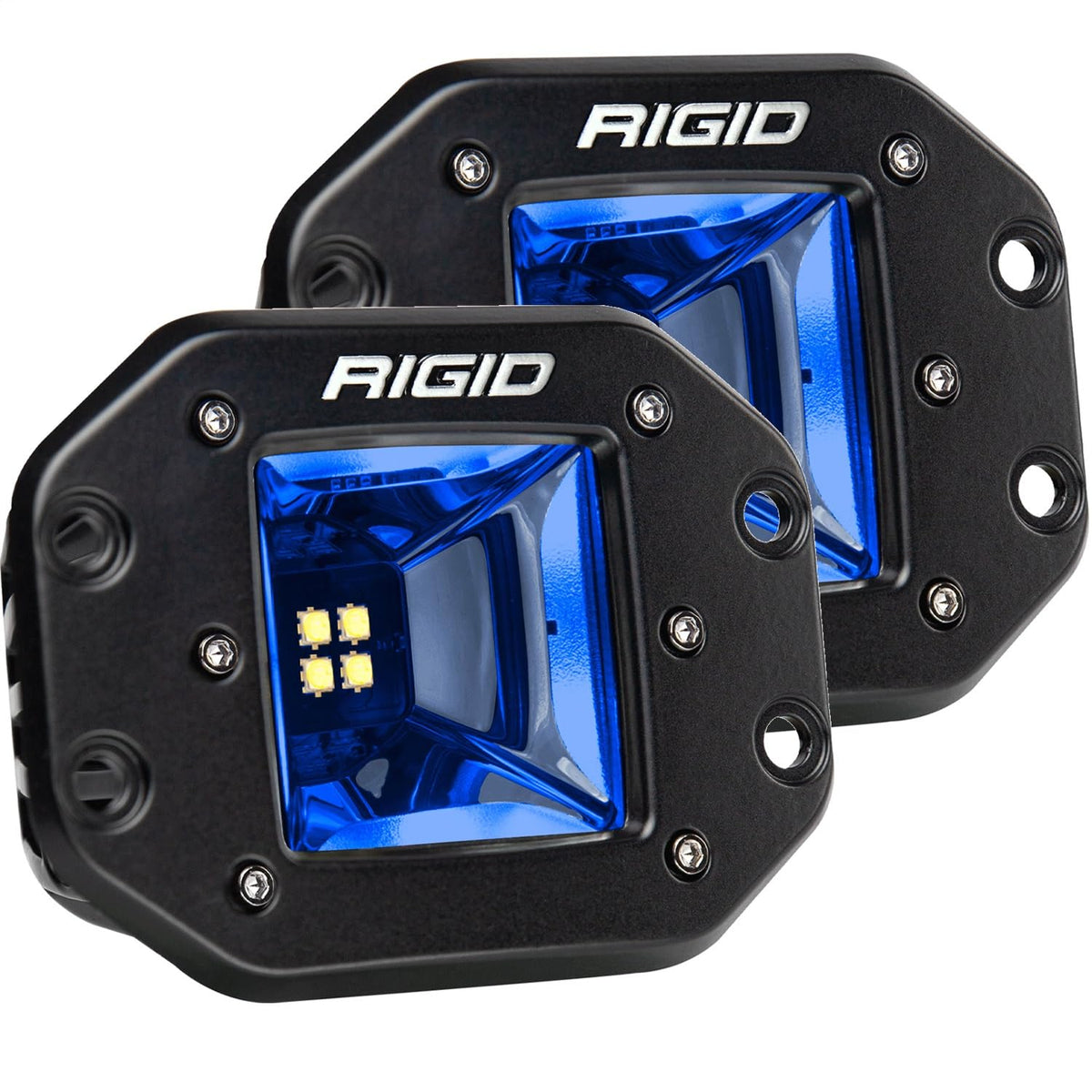 Rigid Industries 682153 Rigid Industries - Radiance+ Scene RGBW Flush Mount - Pair (682153)