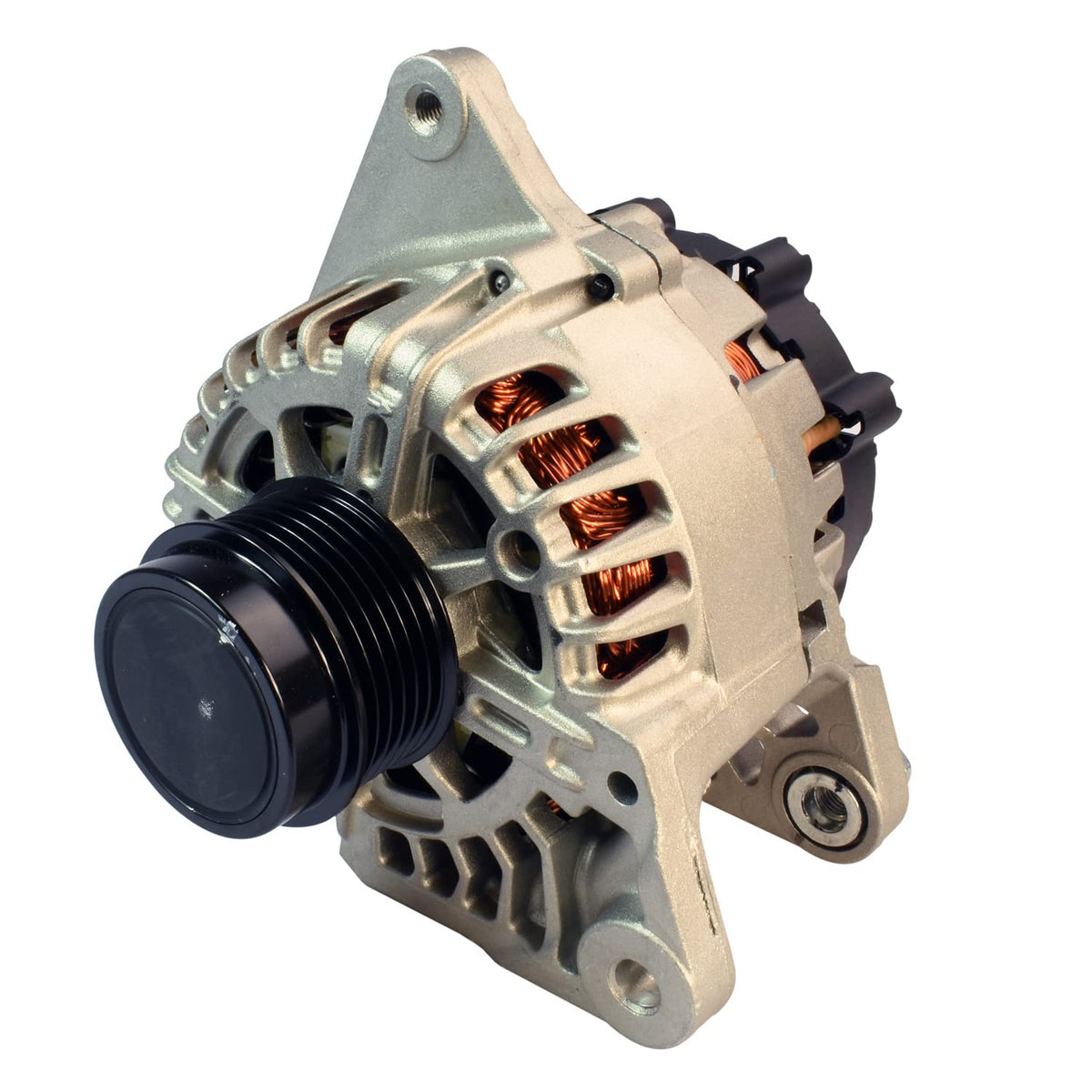 MANDO 11A1349 New HL Mando Original Equipment 11A1349 Alternator for 2014-2015 Hyundai Tucson 2.0L w/Manual, 2014-2016 Kia Soul 2.0L, 2013 Kia Soul 2.0L w/Eco Package 373002E300