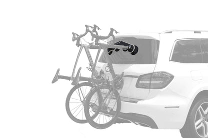 SEASUCKER BM2006.1 SeaSucker Mini Bomber Two Bike Rack for Cars USA Made Racks SUV, Sedan, Hatchback, RV, BMW, Honda, Tesla, Mazda and Every Other Car No Hitch Mount, Full Safety, Zero Damage, Travel Friendly Carrier