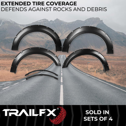 TRAILFX TFF3006S Trailfx TFF3006S POCKET STYLE FLARE SMOOTH SET OF 4