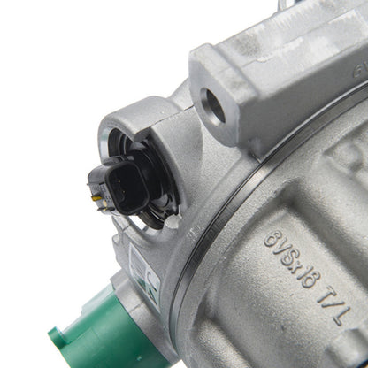 MANDO 10A1087 Mando 10A1087 AC Compressor with Clutch Original Equipment (Pre-filled Oil)