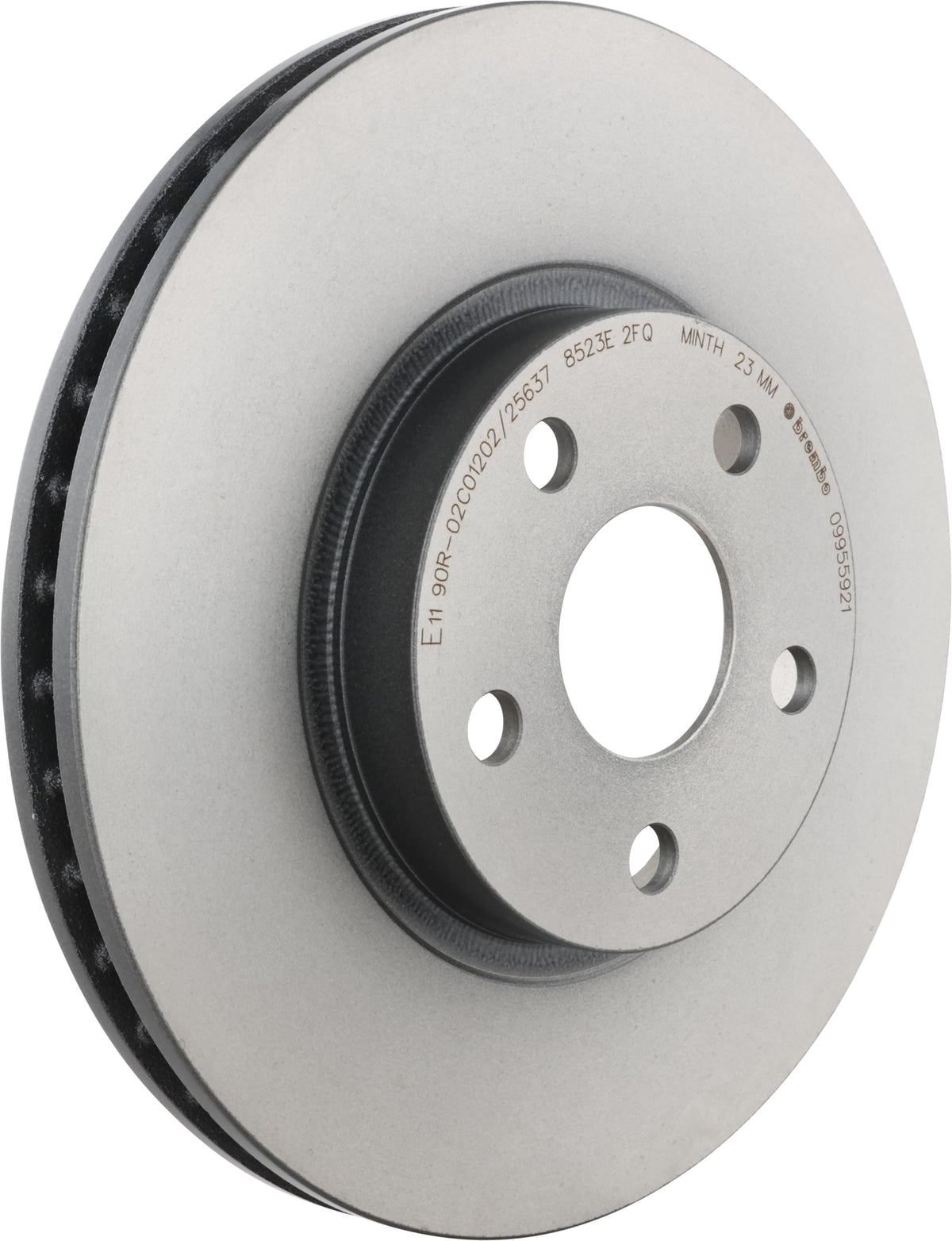 BREMBO 09955921C02 Brembo 09.9559.21 UV Coated vented Front Brake Rotor TOYOTA OE# 4351202110