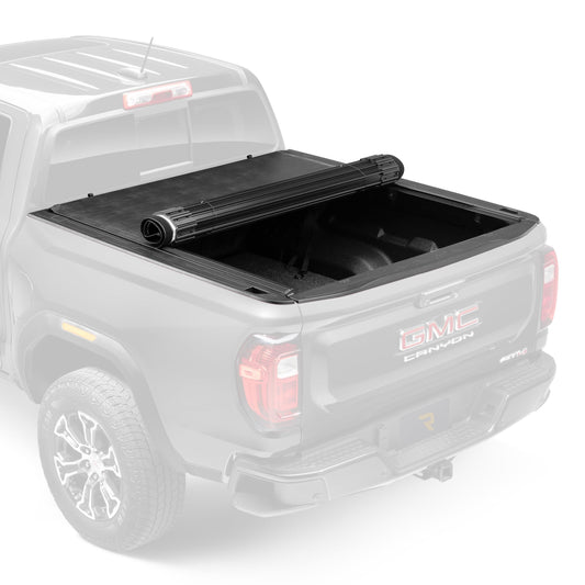 TRUXEDO 1571801 RealTruck TruXedo Sentry Hard Rolling Truck Bed Tonneau Cover | 1571801 | Fits 2014 - 2018, 2019 Limited/Legacy Chevy/GMC Silverado/Sierra 1500 5' 9" Bed (69.3")