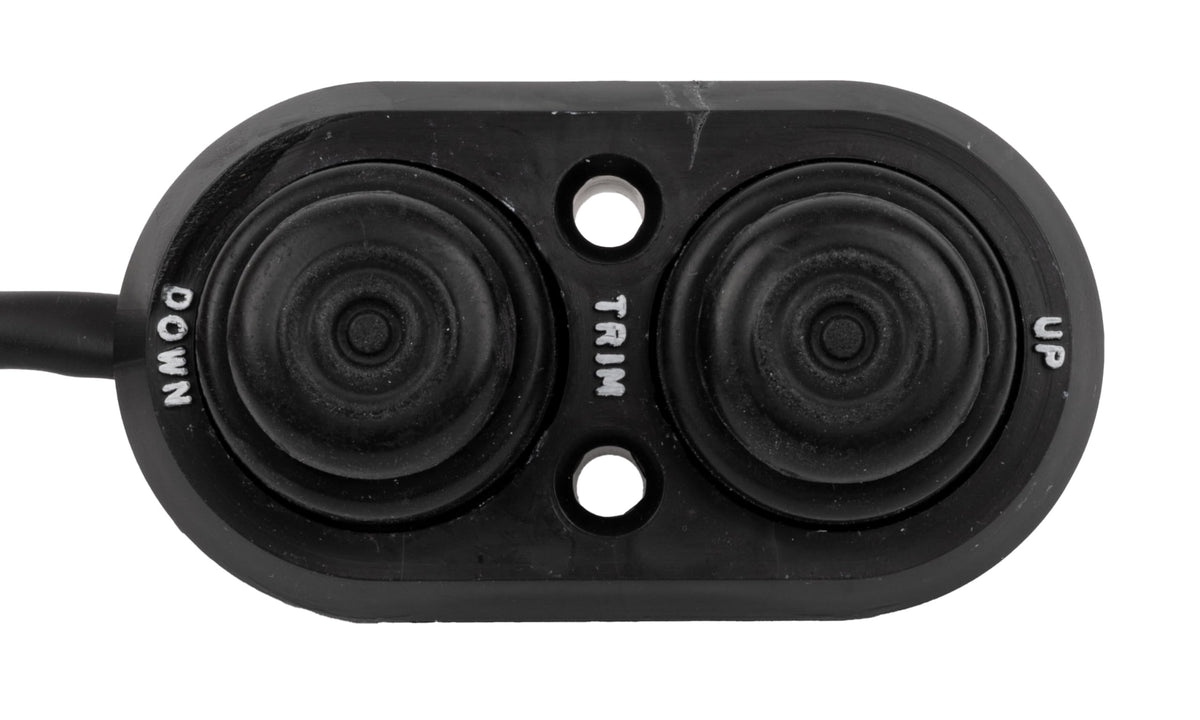 T-H MARINE TTC-1-DP T-H Marine TTC-1-DP Push Button Transom Trim Switch, Black