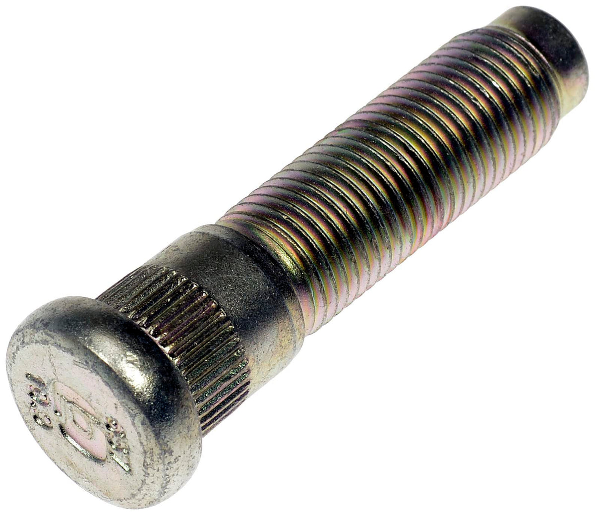 DORMAN 610-637 Dorman 610-637 Rear M14-1.50 Serrated Wheel Stud - 15.75mm Knurl, 65mm Length Compatible with Select Jeep Models, 10 Pack